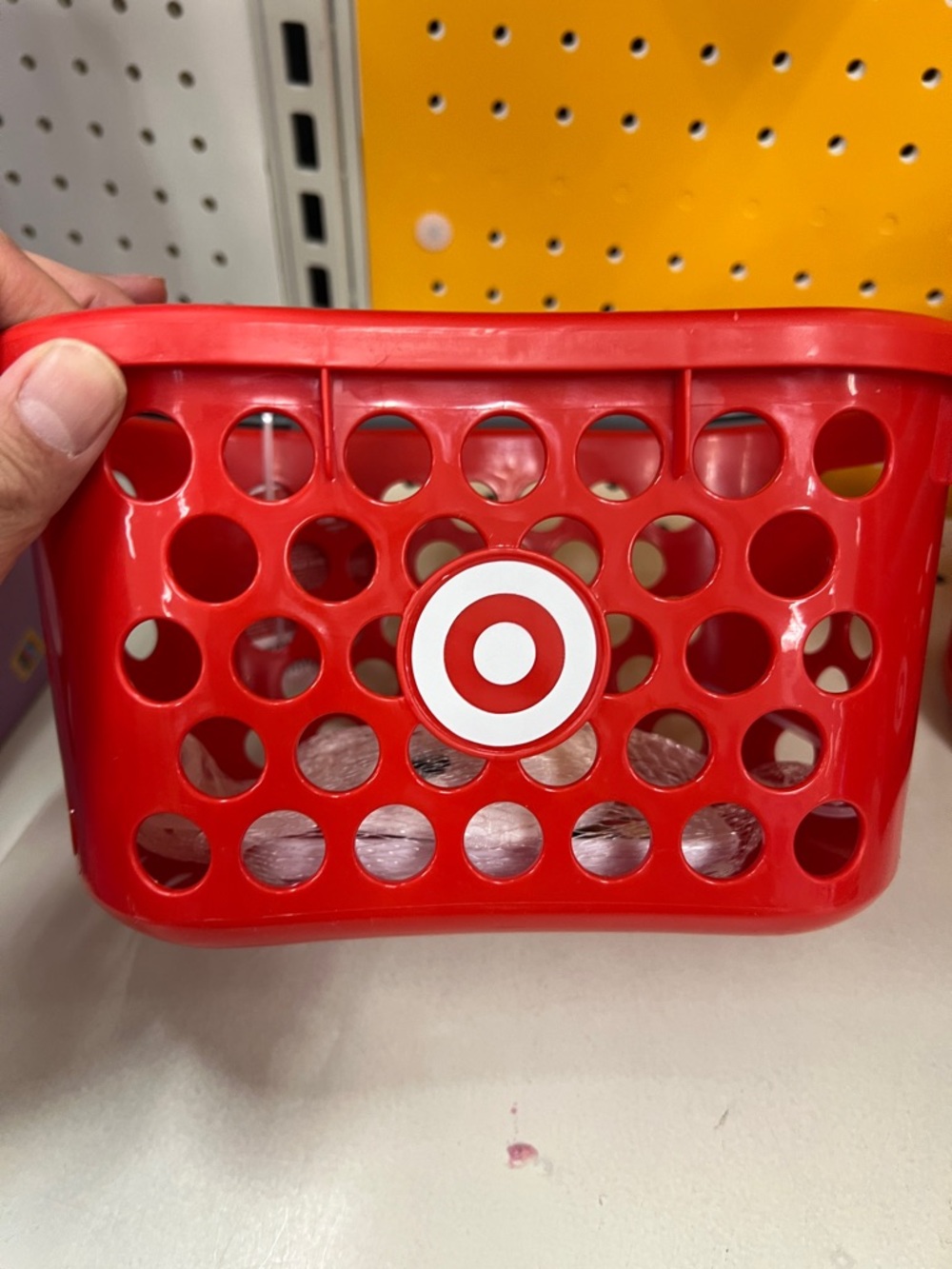 Target Toy Shopping Basket - Red